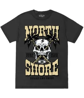 NORTH SHORE SURF CLUB SKULL TEE