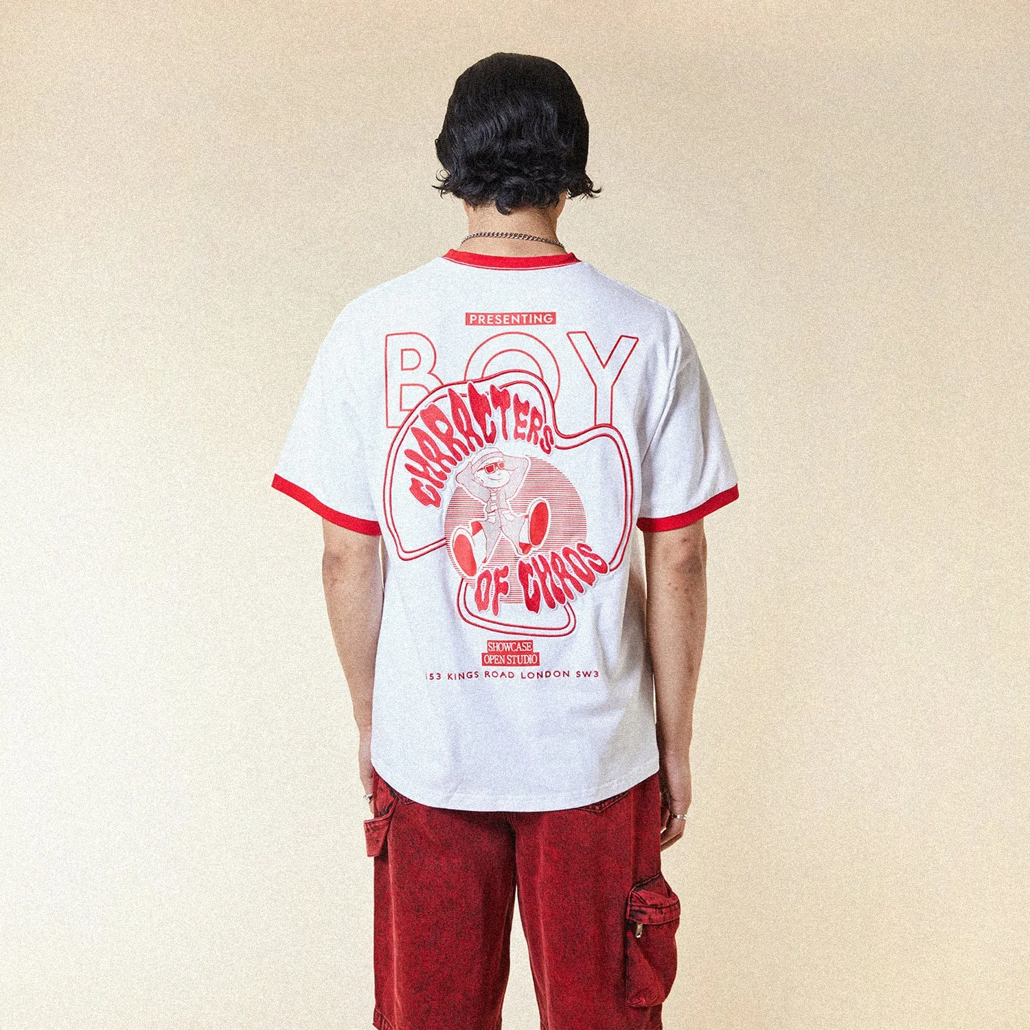 OPEN STUDIO GRAPHIC T-SHIRT - WHITE