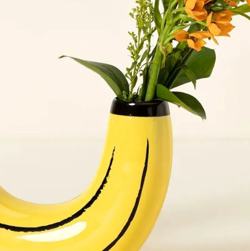 Playful Banana Vase