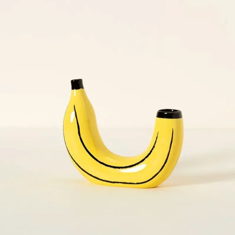 Playful Banana Vase