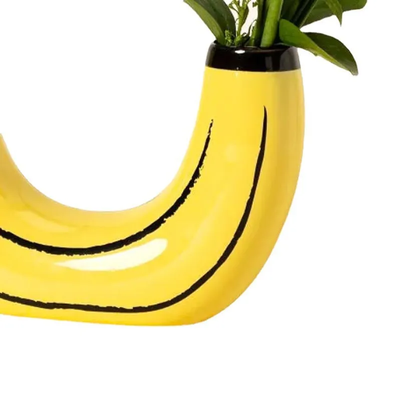 Playful Banana Vase