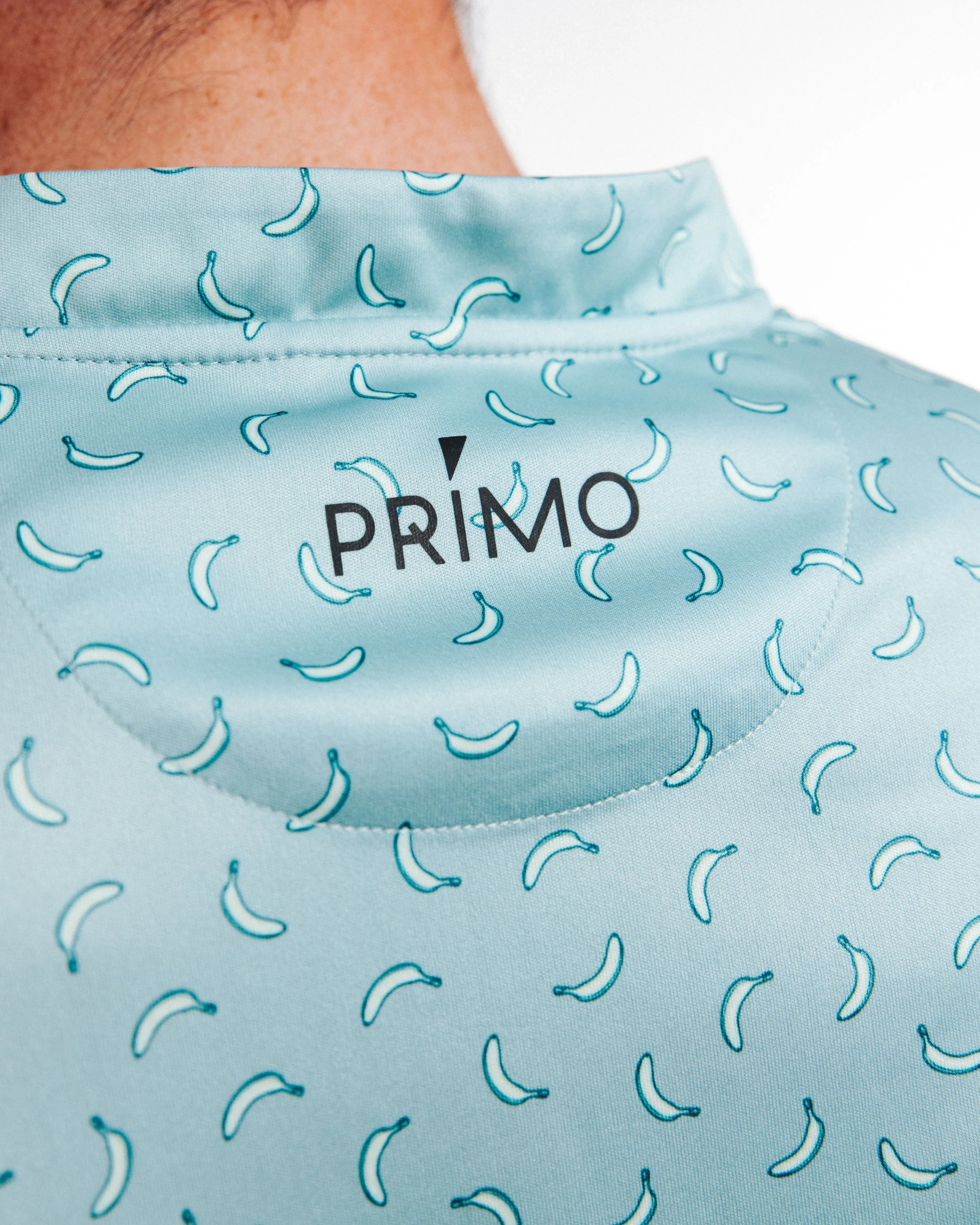 Primo Blade Collar Polo - Banana