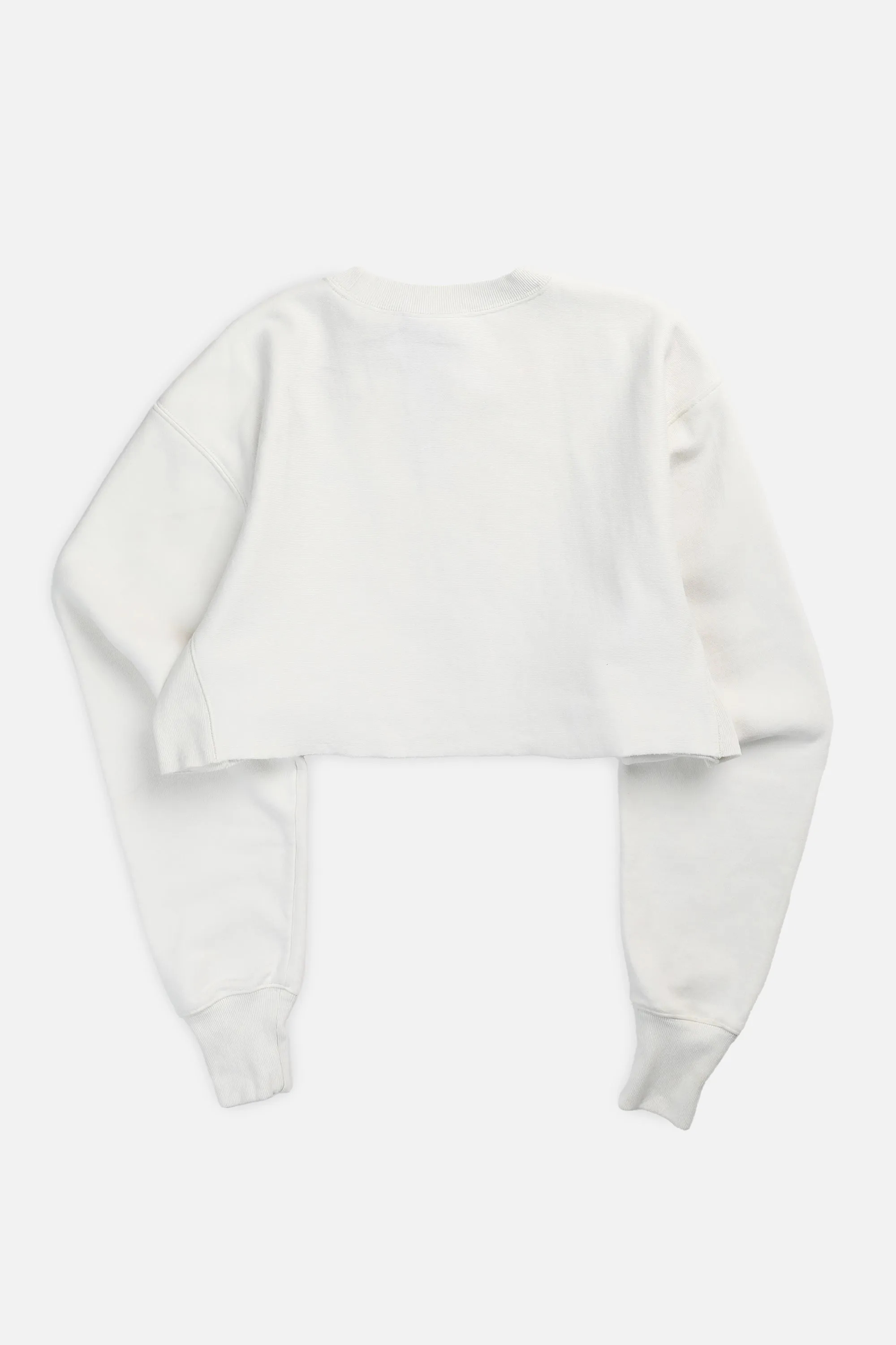 Rework Champion Crop Sweatshirt - M