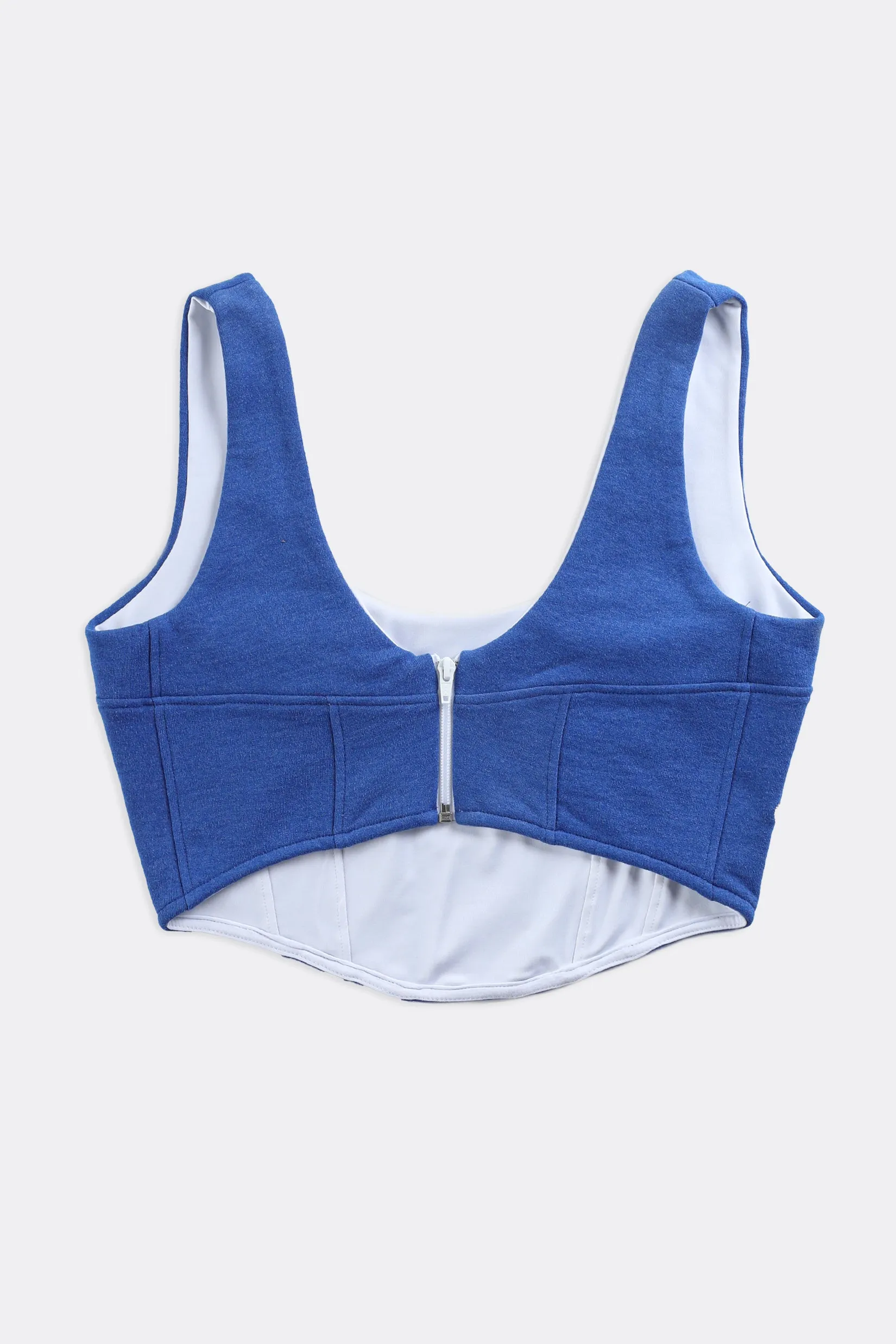 Rework Champion Sweatshirt Bustier - L