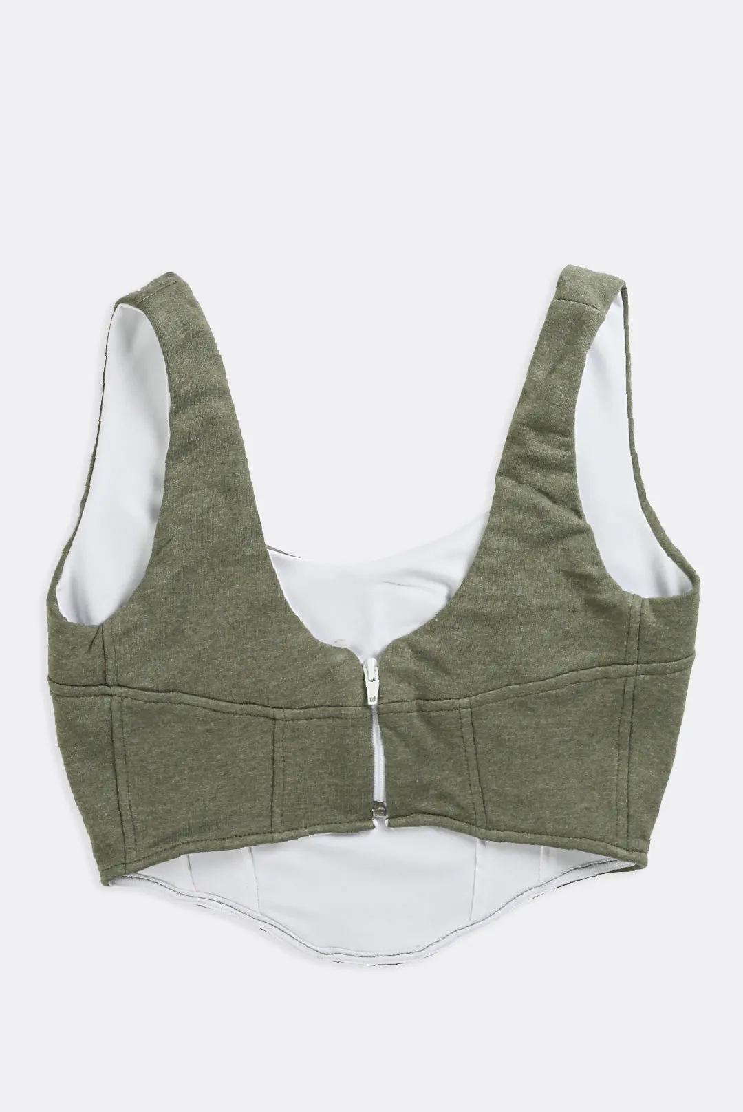 Rework Champion Sweatshirt Bustier - XS, S, M, L, XL