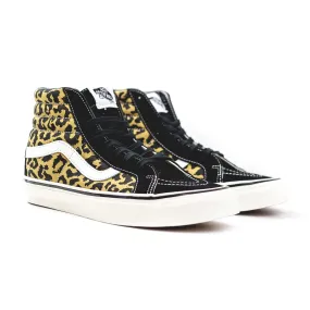 SK8-HI 38 DX (ANAHEIM FACTORY) BLACK/TAN LEOPARD