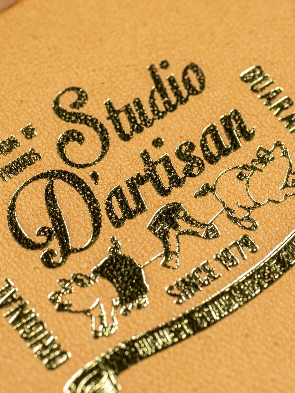 Studio D'artisan Natural Leather Mini Wallet