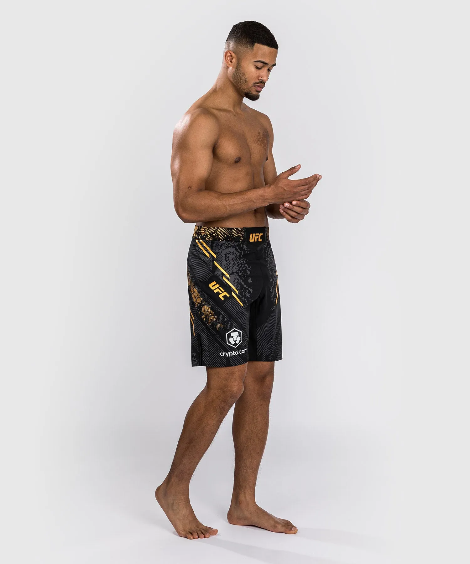 Venum UFC Adrenaline Authentic Fight Night Mens Long Fit Shorts - Champion Quality Performance Gear