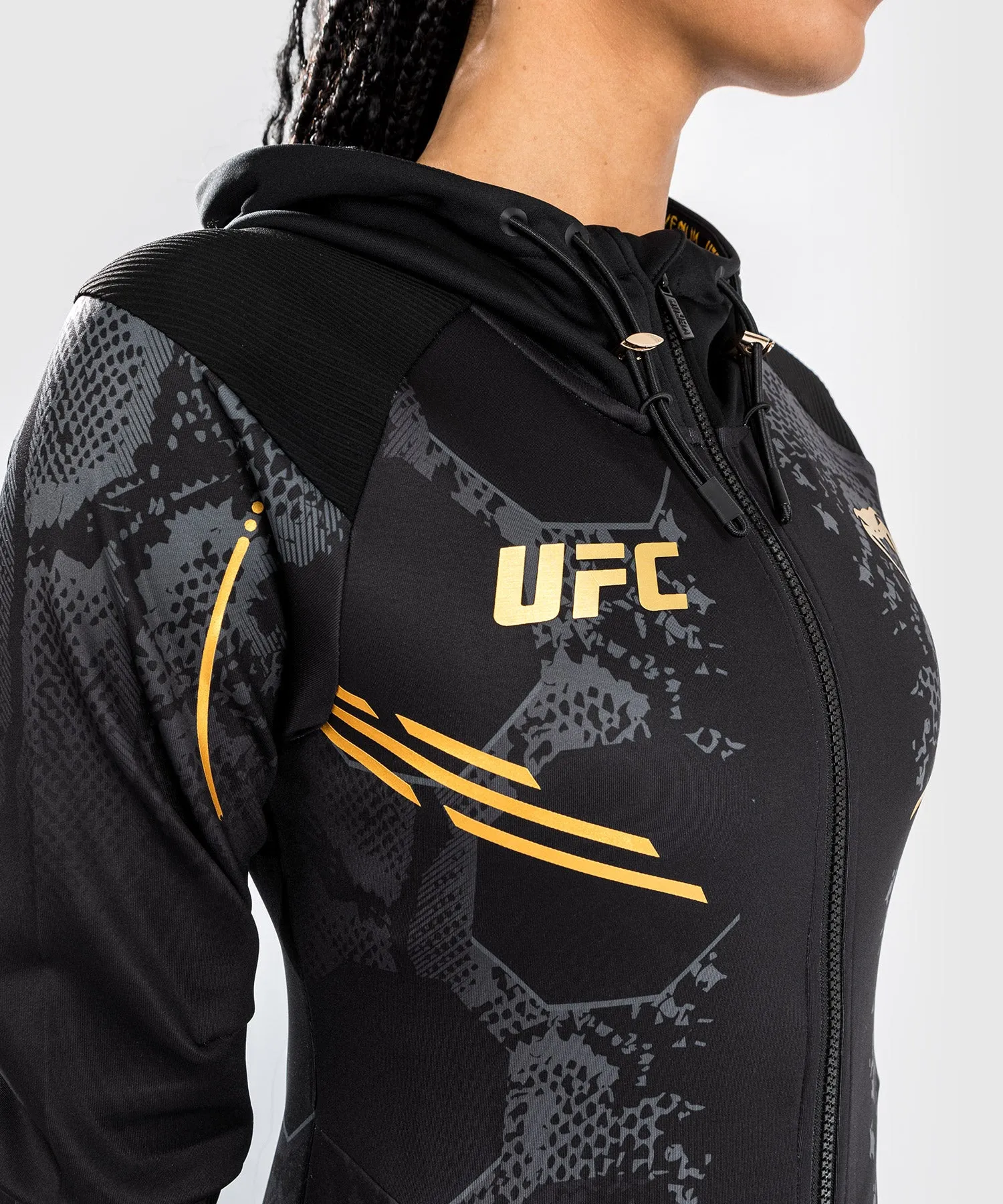 UFC Adrenaline by Venum Authentic Fight Night  Women’s Walkout Hoodie - Champion