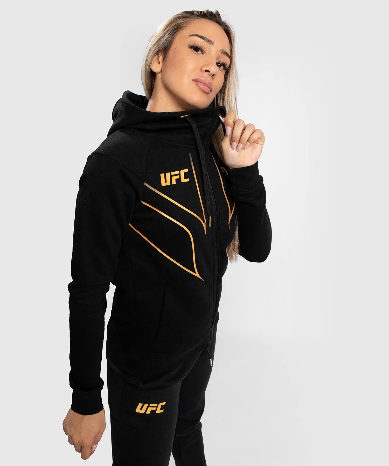 UFC Venum Fight Night 2.0 Replica Women's Full Zip Hoodie - Champion