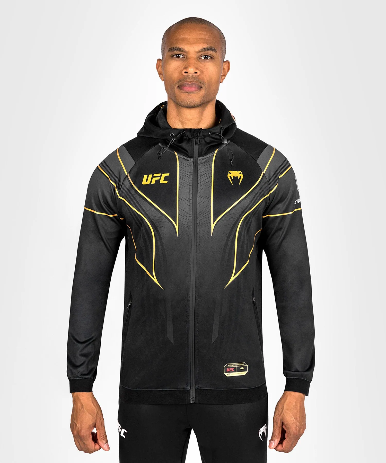 UFC Venum Personalized Authentic Fight Night 2.0 Men's Walkout Hoodie - Champion