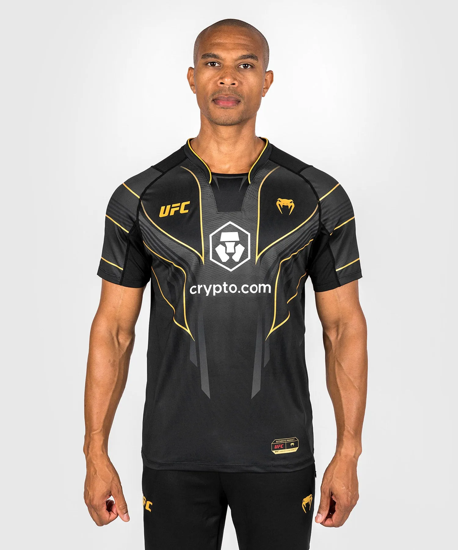 UFC Venum Personalized Authentic Fight Night 2.0 Men's Walkout Jersey - Champion