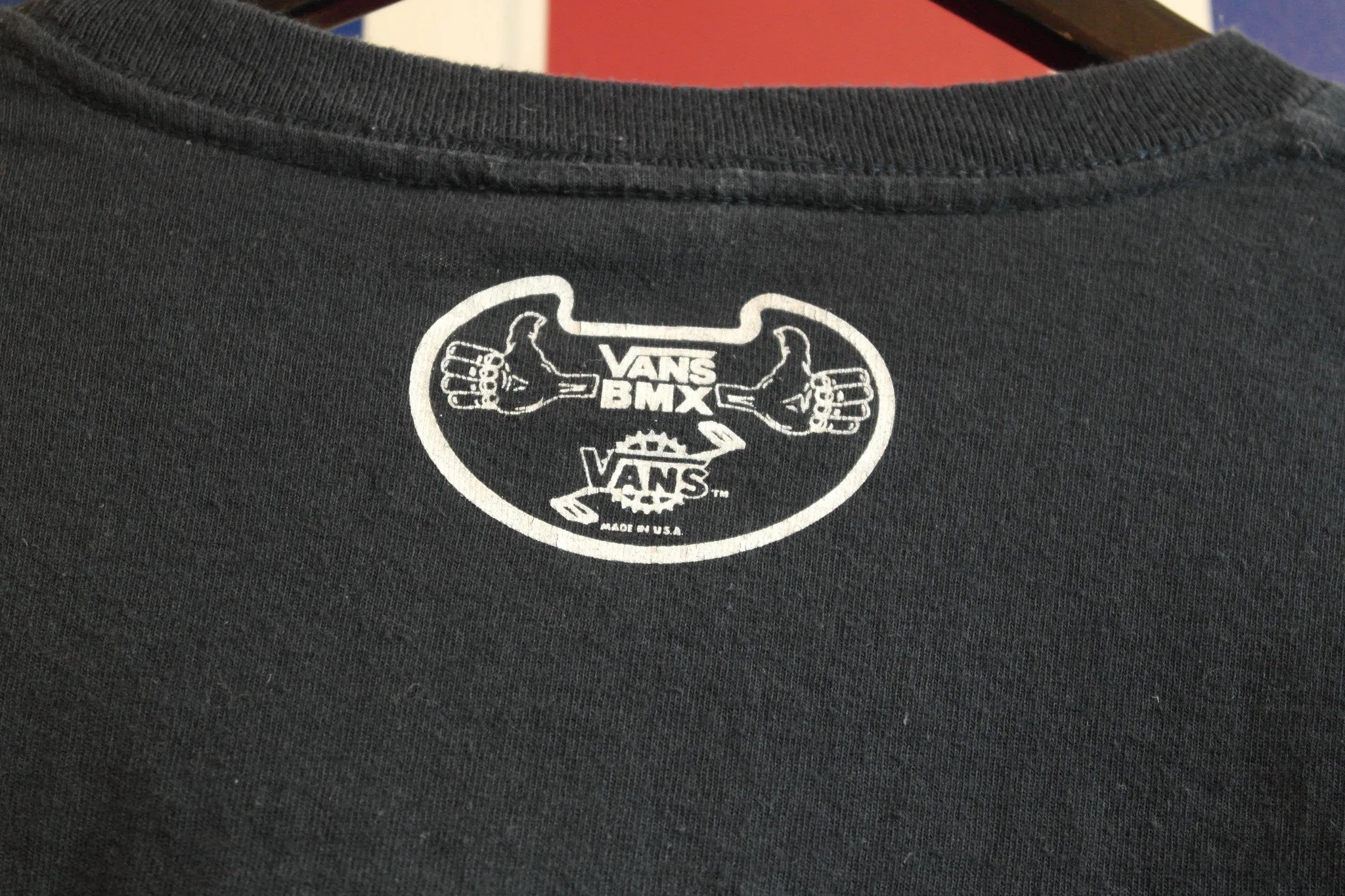 vintage van's bmx factory replica shirt ~ S