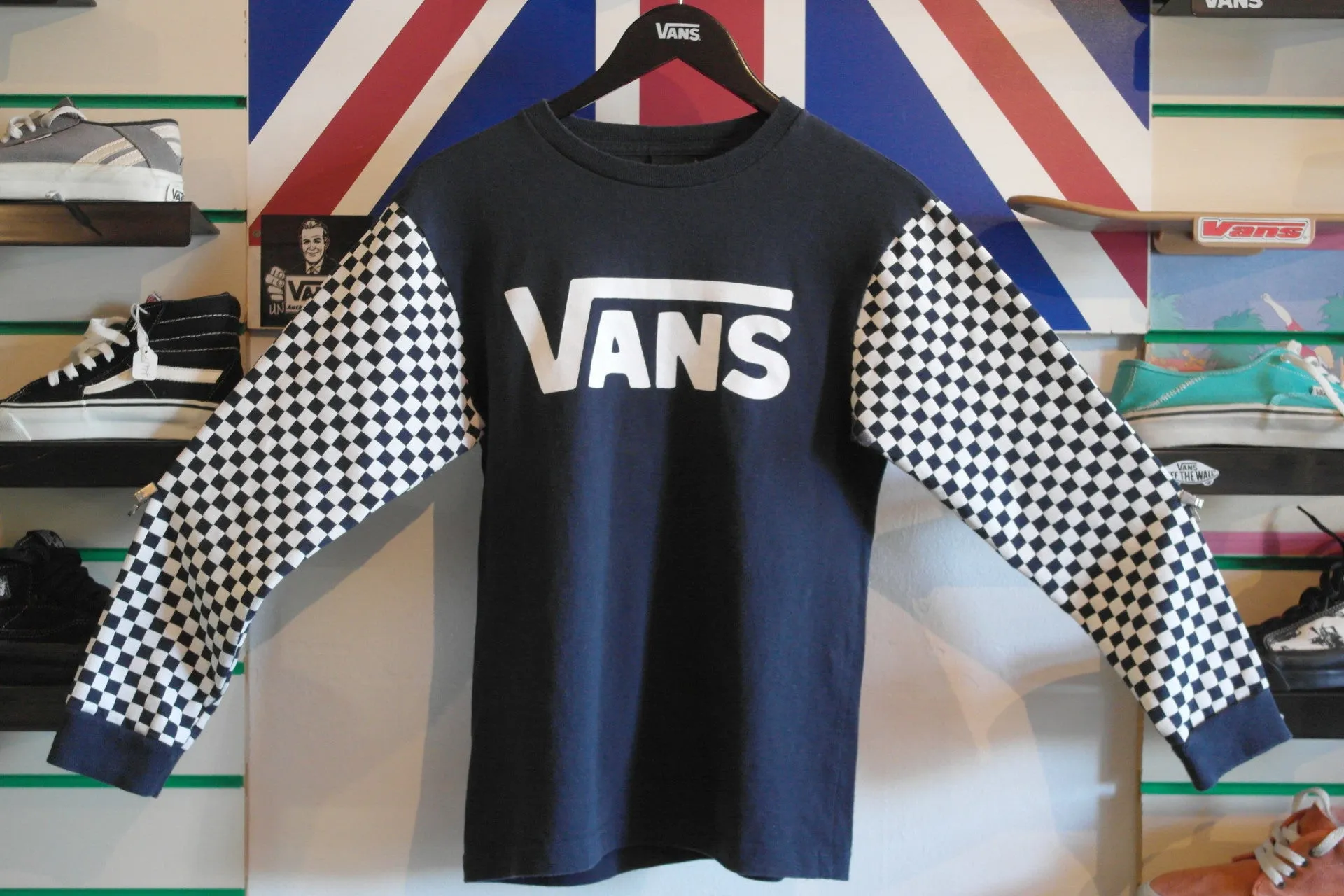 vintage van's bmx factory replica shirt ~ S