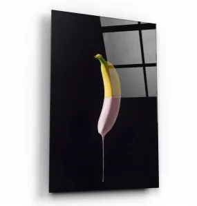 ・"Abstract Banana"・Glass Wall Art